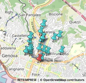 Mappa Piazza Romagnosi, 16137 Genova GE, Italia (0.67)