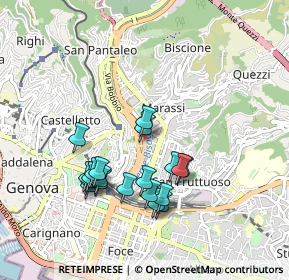 Mappa Piazza Romagnosi, 16137 Genova GE, Italia (0.886)