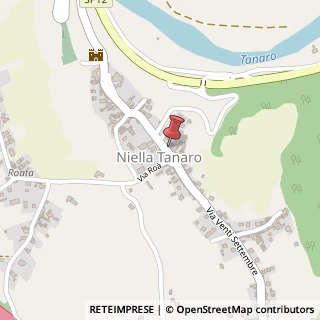 Mappa Via XX Settembre, 81, 12060 Niella Tanaro, Cuneo (Piemonte)