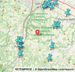 Mappa SP 36, 40065 Pianoro BO (5.404)