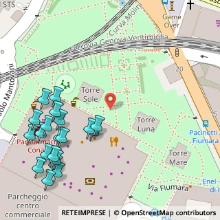Mappa Centro Commercial Fiumara, 16100 Genova GE, Italia (0.085)