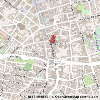 Mappa Via Giuseppe Mazzini,  58, 48100 Ravenna, Ravenna (Emilia Romagna)
