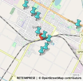 Mappa Via Fabio Taglion, 48022 Lugo RA, Italia (0.97727)