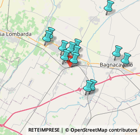 Mappa Via Fabio Taglion, 48022 Lugo RA, Italia (3.04923)