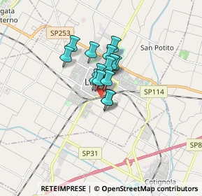 Mappa Via Fabio Taglion, 48022 Lugo RA, Italia (0.95714)