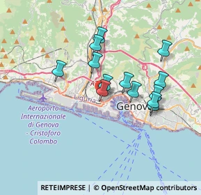 Mappa Via Generale Manfredo Fanti, 16149 Genova GE, Italia (3.06769)