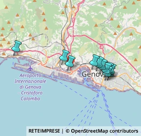 Mappa Via Generale Manfredo Fanti, 16149 Genova GE, Italia (3.42091)