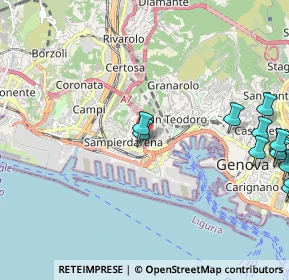 Mappa Via Generale Manfredo Fanti, 16149 Genova GE, Italia (2.95583)