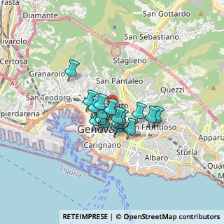 Mappa Corso Solferino, 16122 Genova GE, Italia (1.02176)