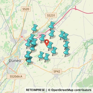 Mappa Via Trucchi, 12040 Castelletto Stura CN, Italia (3.081)