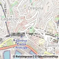 Mapa Genova