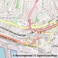 Mapa Genova
