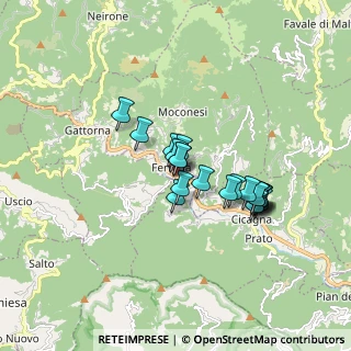 Mappa Via Ferretti, 16047 Moconesi GE, Italia (1.3255)