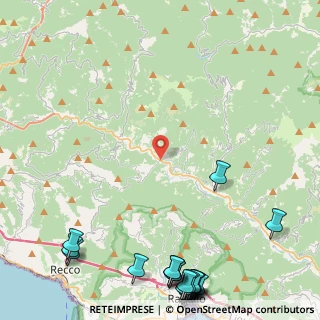 Mappa Via Ferretti, 16047 Moconesi GE, Italia (7.4145)