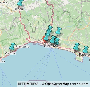 Mappa Via Nostra Signora di Lourdes, 16152 Genova GE, Italia (12.96308)