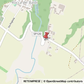 Mappa Via mondovi' 34, 12047 Rocca de' Baldi, Cuneo (Piemonte)