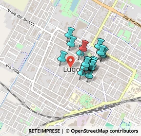 Mappa Via Giuseppe Compagnoni, 48022 Lugo RA, Italia (0.279)