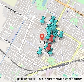 Mappa Via Giuseppe Compagnoni, 48022 Lugo RA, Italia (0.285)