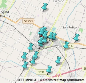 Mappa Via Giuseppe Compagnoni, 48022 Lugo RA, Italia (1.5285)