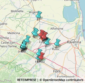 Mappa Via Giuseppe Compagnoni, 48022 Lugo RA, Italia (10.04684)