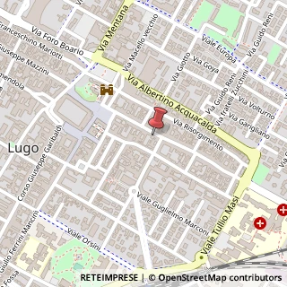 Mappa Via G. Matteotti, 45, 48022 Lugo, Ravenna (Emilia Romagna)