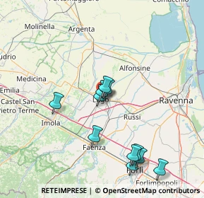 Mappa Via Giacomo Matteotti, 48022 Lugo RA, Italia (14.78455)