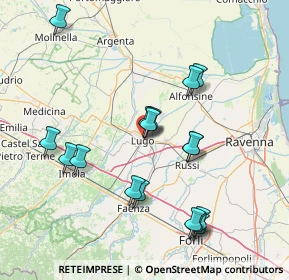 Mappa Via Giacomo Matteotti, 48022 Lugo RA, Italia (15.61176)