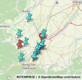Mappa Via degli Agostiniani, 12100 Cuneo CN, Italia (6.30438)