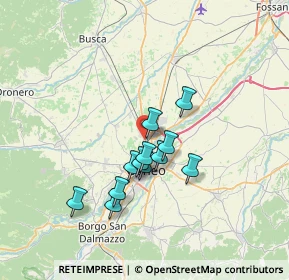 Mappa Via degli Agostiniani, 12100 Cuneo CN, Italia (5.43833)