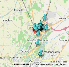 Mappa Via degli Agostiniani, 12100 Cuneo CN, Italia (0.9125)