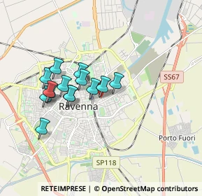 Mappa Via Perilli Mederico, 48122 Ravenna RA, Italia (1.50857)