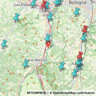 Mappa Via Palazzo Rossi, 40037 Sasso Marconi BO, Italia (6.5245)