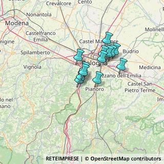 Mappa Via Palazzo Rossi, 40037 Sasso Marconi BO, Italia (9.25077)