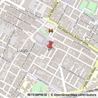 Mappa Via Manfredi, 23, 48022 Lugo, Ravenna (Emilia Romagna)