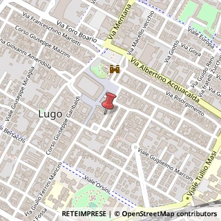 Mappa Via Manfredi, 30, 48022 Lugo, Ravenna (Emilia Romagna)