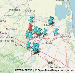 Mappa Via Manfredi, 48022 Lugo RA, Italia (10.737)