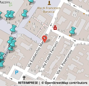 Mappa Via Manfredi, 48022 Lugo RA, Italia (0.1235)
