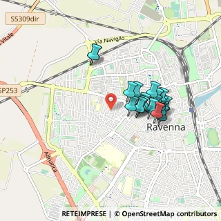Mappa Via Augusta Rasponi, 48121 Ravenna RA, Italia (0.755)