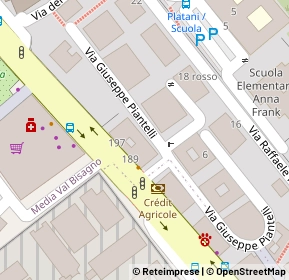 Mappa 16139 Genova GE, Italia (0.05)