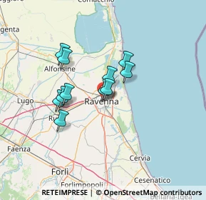 Mappa Via Giambattista Bezzi, 48121 Ravenna RA, Italia (10.28545)