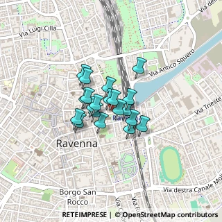 Mappa Via Giambattista Bezzi, 48121 Ravenna RA, Italia (0.248)