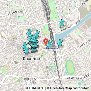 Mappa Via Giambattista Bezzi, 48121 Ravenna RA, Italia (0.365)