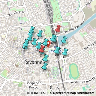 Mappa Via Giambattista Bezzi, 48121 Ravenna RA, Italia (0.3415)