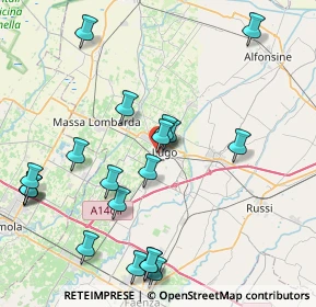 Mappa Viale Bertacchi G., 48022 Lugo RA, Italia (9.536)