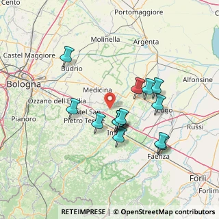 Mappa Via Malcantone, 40026 Castel Guelfo di Bologna BO, Italia (12.57)