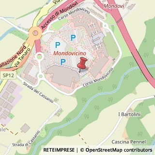 Mappa Piazza Cerea 15 c/o Mondovicino Shopping Center, 12084 Mondov? CN, Italia, 12084 Mondovì, Cuneo (Piemonte)