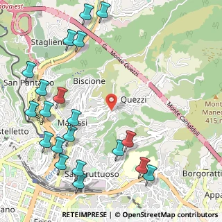 Mappa Via Stefanina Moro, 16144 Genova GE, Italia (1.4295)