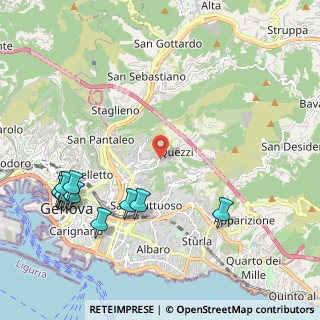 Mappa Via Stefanina Moro, 16144 Genova GE, Italia (2.71455)
