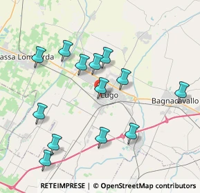 Mappa Via Francesco Petrarca, 48022 Lugo RA, Italia (3.98231)