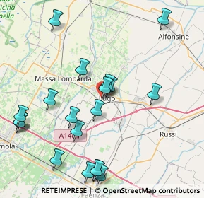 Mappa Via Francesco Petrarca, 48022 Lugo RA, Italia (9.5135)
